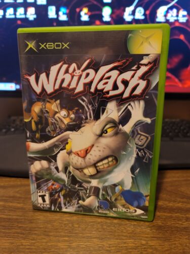 Whiplash - Original Microsoft Xbox Game - Complete w/ Manual  CIB - Afbeelding 1 van 2