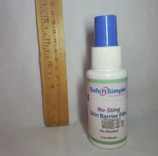 3 Safe N Simple Skin Barrier Film Sprays