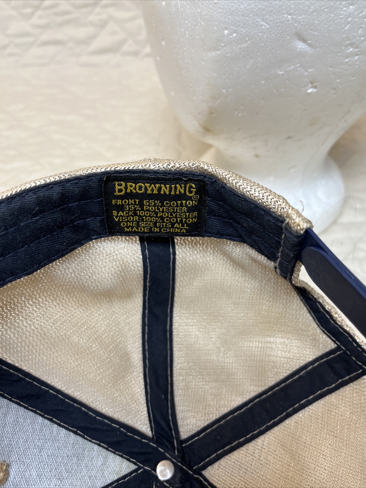 Browning Patch Mesh Trucker Hat Snapback Cap Duck… - image 13