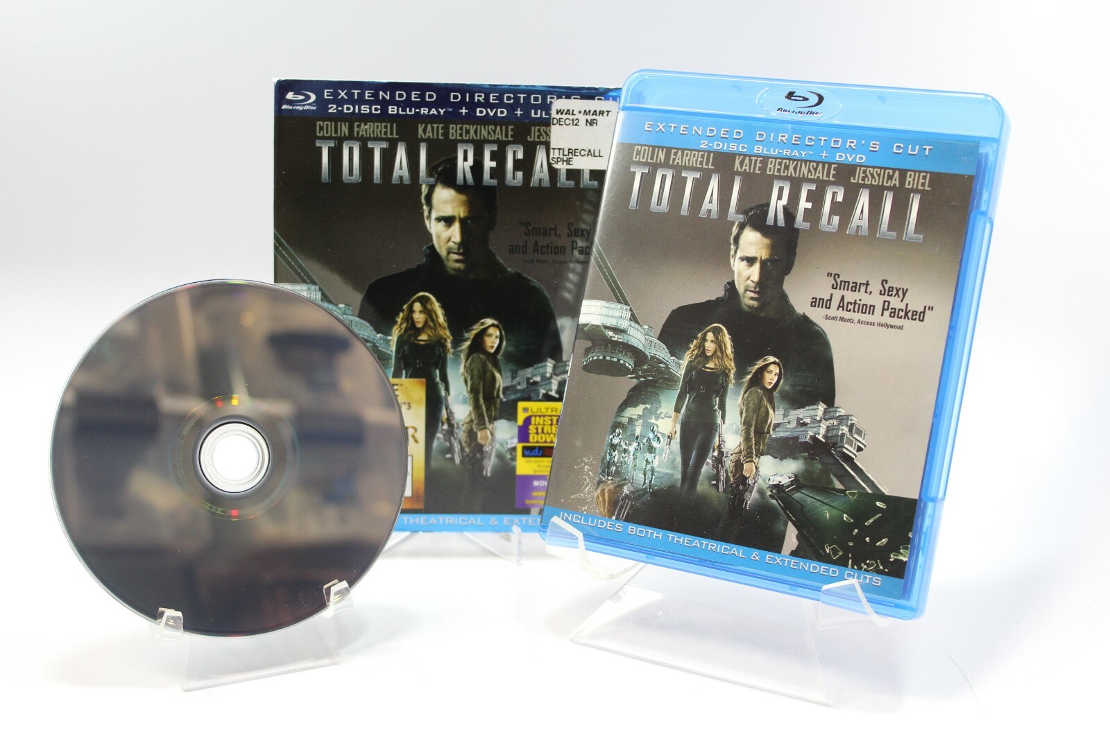 Total Recall w Slipcover - Blu-Ray DVD - 2012 - Used - Cleaned & Tested ...