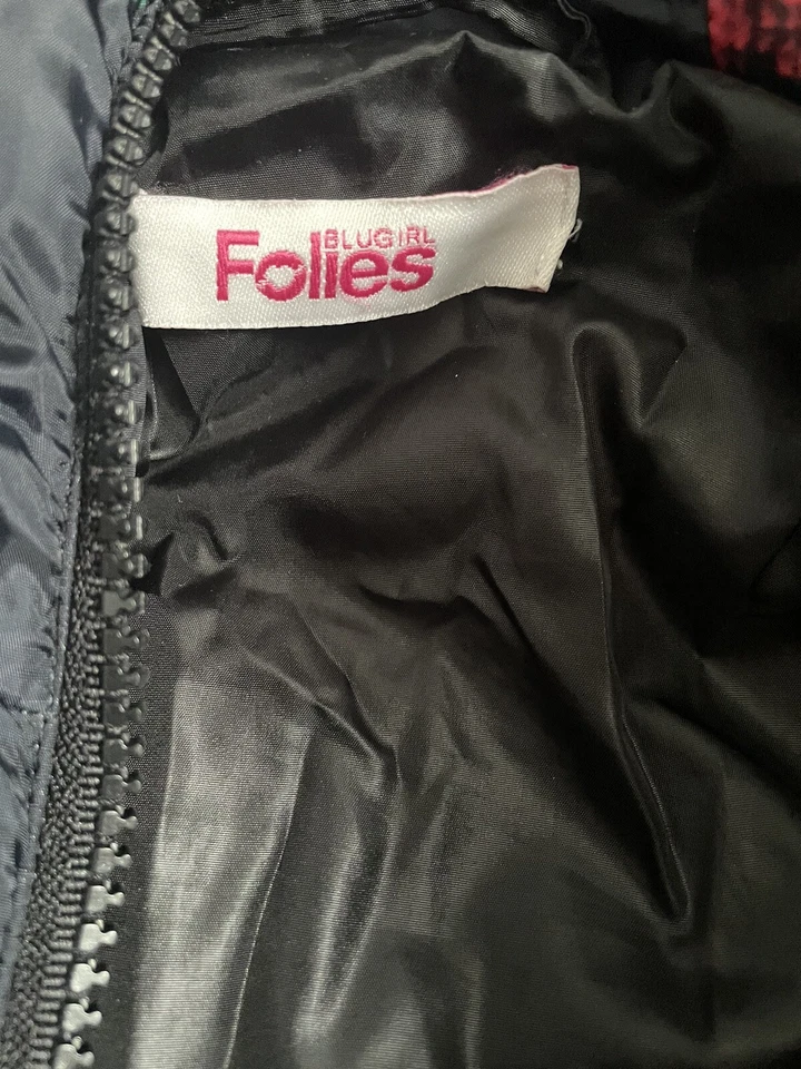 Chaqueta hinchada para mujer bluegirl follies, color negro, talla 42, usada Foto 4 de 4