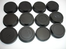 Rear lens CAP for CANON , lot of 12 caps, EF , EOS mount , unbranded