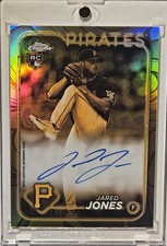 2024 Topps Gilded Jared Jones #GOLD-11 RC Cast In Gold AUTO /199 Pirates 🔥