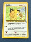 Meowth 10/53 - WOTC Black Star Promo Holo - Swirl! - MP