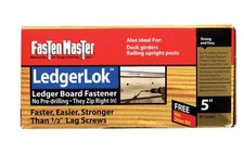FastenMaster FMLL005-50 LedgerLOK Ledger Board Fastener, 5 Inches, 50-Count