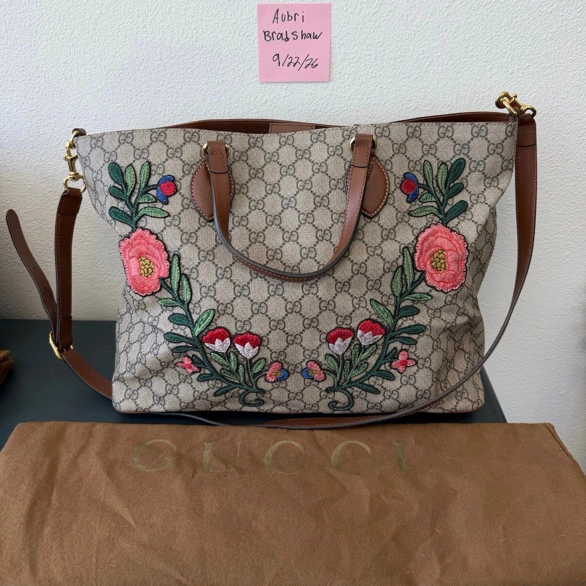 25+ Gucci Tote Floral Bags & Handbags for Women for sale | Updated