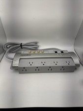 Panamax PM8-AV8 8 -Outlet/Power Conditioner Surge Gray w/7 ft cord Tested Good