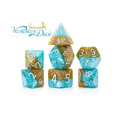 Gate Keeper Halfsies Dice Poly Set - Venetian (7) New