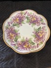 Vintage Salisbury Teacup & Saucer Iris Gold Trim Bone China Garland — photo 8