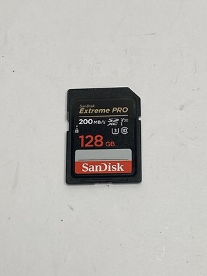 Sandisk 128GB Extreme Pro SD Card 200MB/s SDSDXXD-128G-GN4IN Nikon & More