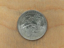 2010 D ATB Yellowstone Uncirculated B.U. U.S. Mint Roll Actual Coin # 2