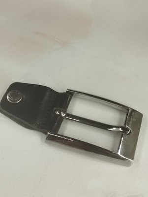 TED LAPIDUS SILVER-TON BELT BUCKLE 