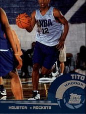 2002-03 Topps #218 Tito Maddox RC Rookie Card. rookie card picture