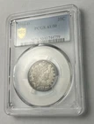 1916 D BARBER QUARTER PCGS AU50 GOLD SHIELD