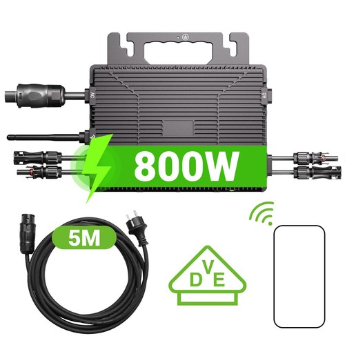 LIONSHEE Balkonkraftwerk 800W Photovoltaik Komplettset | Wechselrichter 800W APP - Bild 12 von 24