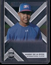 2018 Panini Elite Extra Edition #183 Manny De La Rosa #/999