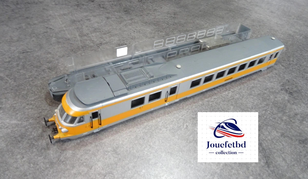 Boîte Vide Jouef Pour Voiture D'extrémité Turbotrain RTG - Référence BA458, 5494, Occasion