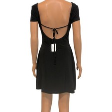 Windsor large Must-Have tie back a line mini slinky dress D1 3147