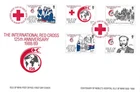 1989 Isle of Man 125th Anniversary of International Red Cross First Day Cover