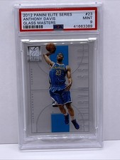 Anthony Davis 2012 Elite Series Glass Masters #23 Rookie Card RC PSA 9 Kentucky