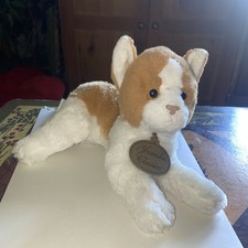 Russ Yomiko Classics Calico Orange White Cat, Vintage Collectible 12 inch