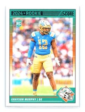 2024 Panini Score Football #388 Grayson Murphy Rookie RC Miami Dolphins