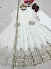 NEW GOWN SALWAR KAMEEZ PAKISTANI INDIAN WEDDING PARTY WEAR DRESS BOLLYWOOD SUIT