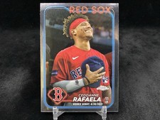 CEDDANNE RAFAELA 2024 TOPPS CHROME UPDATE #USC44 ROOKIE DEBUT BASE / RED SOX