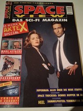 Space View Das Sci-Fi Magazin, 1/1997, mit Akte X Inhalt, Deutsch, wie neu