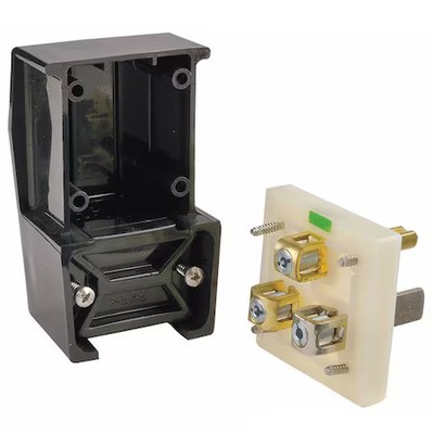 Hubbell Wiring Device-Kellems Hbl9361 Straight Blade Plug, 5-50P, 50 A, 125V