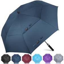 Large Golf Umbrella for Rain Heavy Duty,Big Golf umbrellas Windproof,68 Inch ...