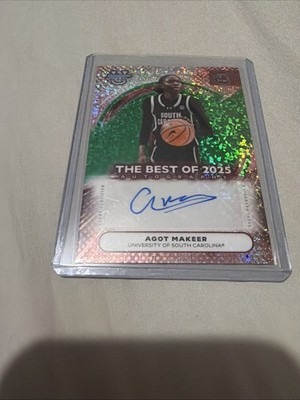 2025-26 Bowman University Best - Best of 2025 Autographs Agot Makeer #BA-AM...
