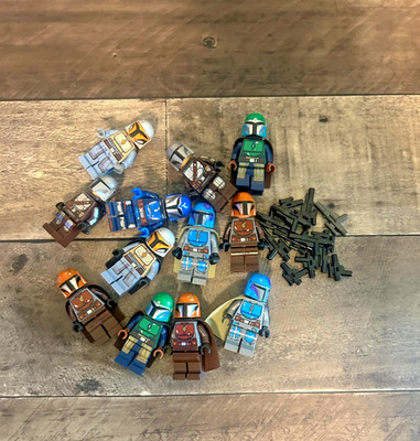 LEGO Star Wars Mandalorian Minifigure Lot x12