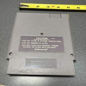 Cartucho de juego aut&eacute;ntico Double Dribble NES 1985 Nintendo Konami PROBADO