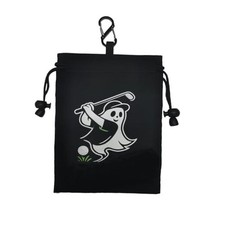 Golf Valuables Pouch with Drawstrings and Carabiner Golf Tee Bag HOT-BA1