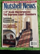 Nutshell News Miniatures November Nov 1996 Magazine