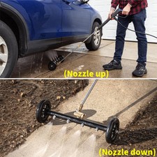 4500PSI Under Car Pressure Washer Undercarriage Cleaner Underbody Wash Broom