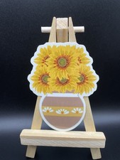 Sunflower Sticker Decal Garden Pattern. by kena qs Ke a G.