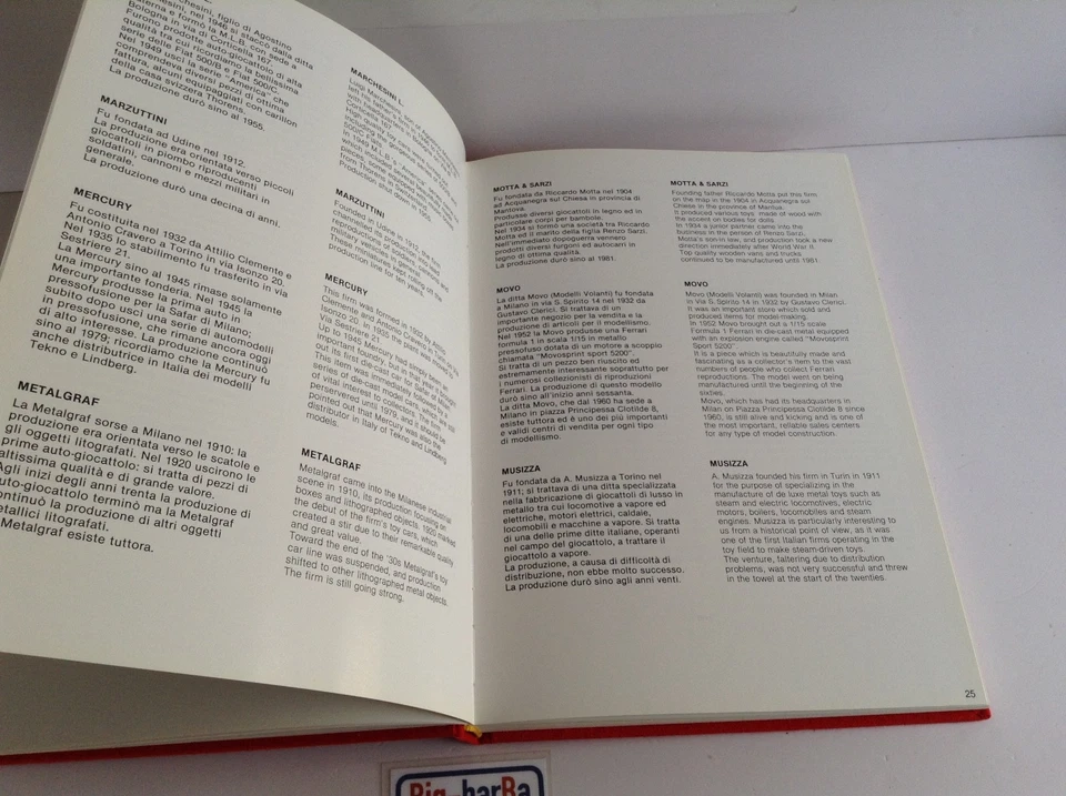 🔥Lot vintage🚗 PAOLO RAMPINI LE AUTO GIOCATTOLO ITALIANE 1890-1960  🍂 UNICO ☕ - Immagine 3 di 4