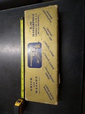 Gold And Blue Color Smith & Wesson 38 Combat Masterpiece Cardboard Box
