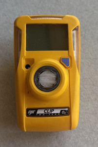 Honeywell BWC2-X BW Clip H2S Gas Detector - Single Gas Monitor in Yellow AS-IS