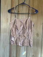 Women  s Vintage New With Tags Le Belle Two Piece Set Cami and Skirt 7/8