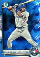 2022 Bowman Draft Sapphire Edition #BDC-147 Alex De Jesus