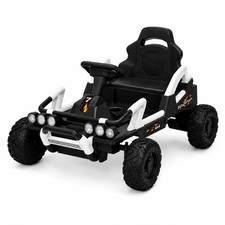 12V Dual Motors Ride On Car 4-Wheel EVA Wheels Rechargeable Electric Vehicle