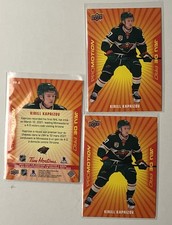 3x 2021/22 Tim Hortons Upper Deck ProMotion PP-8 Kirill Kaprizov PP8