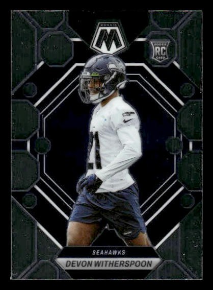 2023 Panini Mosaic #313 Devon Witherspoon RC Rookie Seattle Seahawks
