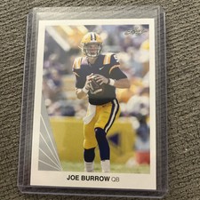 2020 Leaf Joe Burrow RC #01