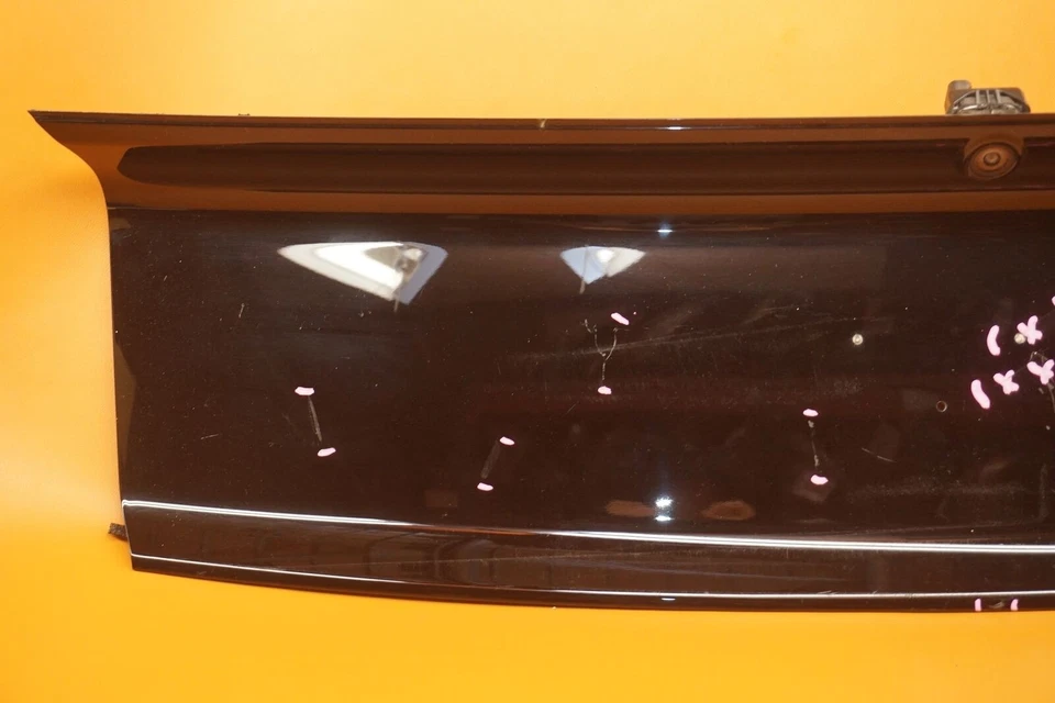 FORD MUSTANG PONY HORSE DECKLID TRIM PANEL 2015 2016 2017 GLOSSY BLACK OEM - Image 3 of 4