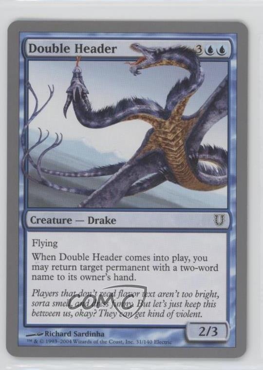 Double Header Magic: Unhinged #31 2004