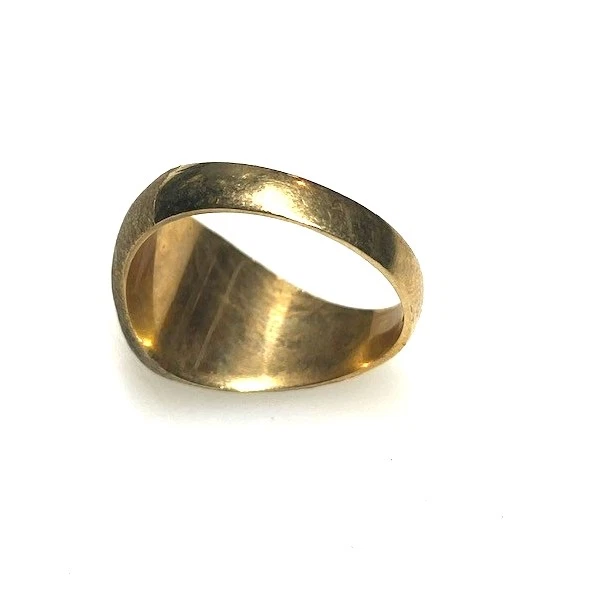 ANILLO HOMBRE ORO AMARILLO Y OJO DE TIGRE TALLA 9.5 CIELO Foto 4 de 4